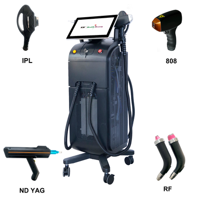 1000W 1200W 1600W ثلاثي موجة الديود ليزر إزالة الشعر معدات البلاتين التيتانيوم ليزر إزالة الشعر