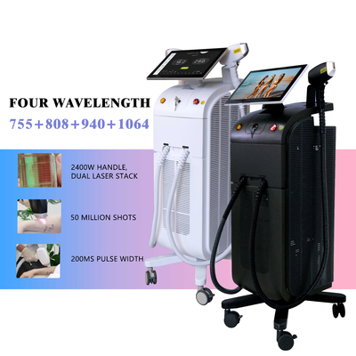 4 في 1 ليزر الديود E-Light OPT IPL آلة إزالة الشعر لإزالة الوشم