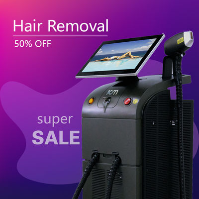 جهاز إزالة الشعر بالليزر خفيف الوزن يقدم تقنية تبريد سريعة تقلل من الانزعاج أثناء الإجراءات