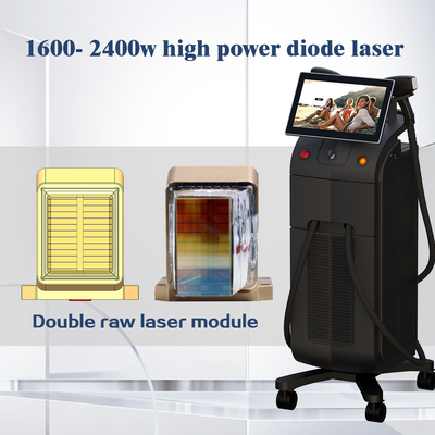 إزالة الشعر الفعالة مع 755 808 940 1064nm ليزر الديود 1600-2400W القوة العالية