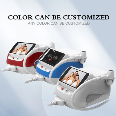 آلة ليزر ثنائي الدود المحمولة التجارية 808nm 755nm 1064nm 560D Laser depilator