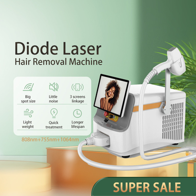 OEM ODM آلة إزالة الشعر بالليزر ذات الديود المحمولة للمنزل 2 سنوات ضمان