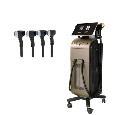 آلة إزالة الشعر بالليزر ذات الديود 808nm AC110V/ 220V 10% 50HZ/ 60HZ مصدر الطاقة