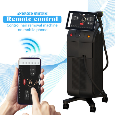 قوة عالية 1600W 2000W 2024 الآلام التيتانيوم الثلج ليزر الديود إزالة الشعر مع الموجات الثلاثية