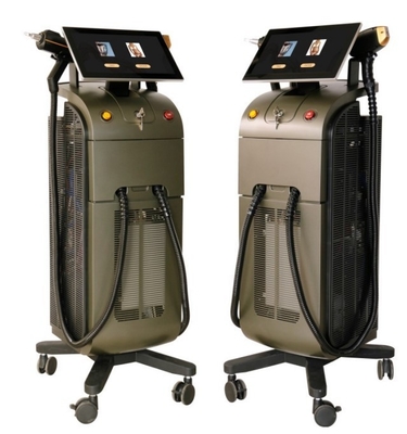 XL Ice Titanium 808 810nm Diode Trio Laser Hair Removal Q Switch ND YAG إزالة الوشم بالليزر