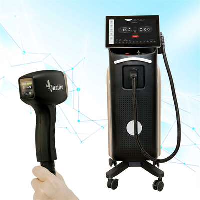معدات إزالة الشعر بالليزر 755 808 1064nm ليزر الديود ليزر التيتانيوم مع Q Switch