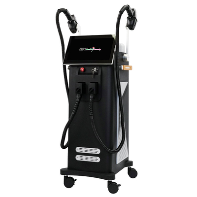 الجليد الطبي بلاتينيوم 755nm 808nm 1064nm ليزر دائم إزالة الشعر 808nm ليزر ثنائي الألياف