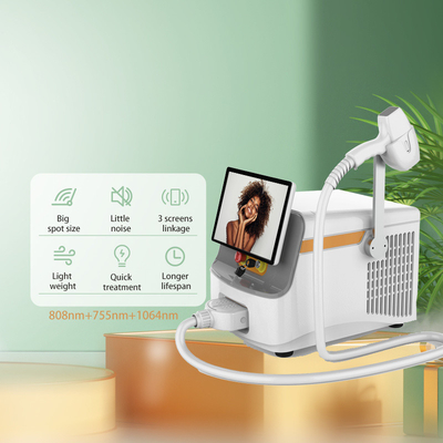 KM300d فايفانغ KM 1000w 1200w 3 أطوال موجة ديود ليزر 755/808/1064nm مع تحديث USB