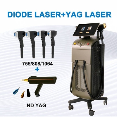 4 في 1 ليزر الديود E-Light OPT IPL آلة إزالة الشعر لإزالة الوشم