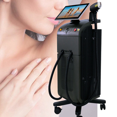 آلة إزالة الشعر بالليزر بطول 3 موجات 808nm 1064nm 755nm للنساء الجمال الدائم