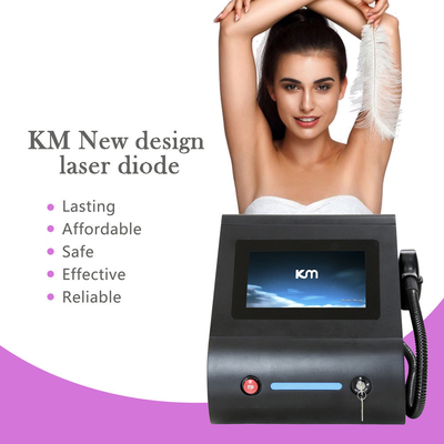 KM LASER Shell 808nm Diode Laser Hair Removal قابلة للتخصيص مع شعار العميل