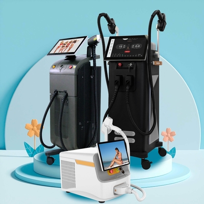 إزالة الشعر بالليزر بالديود 2000 واط خصم 50% سبتمبر ترويج مع 4 أطوال موجة 808 755 940 1064nm