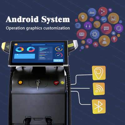 جهاز إزالة الشعر بالليزر خفيف الوزن يقدم تقنية تبريد سريعة تقلل من الانزعاج أثناء الإجراءات