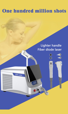 300W 500W آلة إزالة الشعر بالليزر ذات الديود عالي الطاقة معتمدة من قبل CE