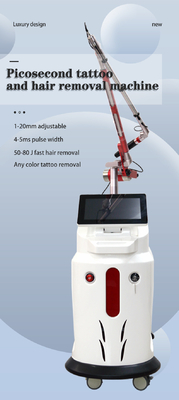OEM ODM آلة تجميل ليزر بيكوسكوند 755nm 532nm لإزالة الوشم