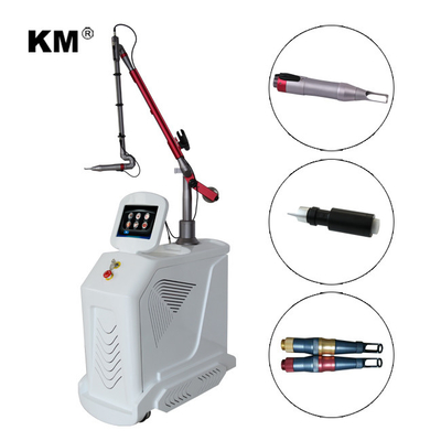 4 أطوال موجة Nd YAG Q Switch Laser Machine إزالة الوشم النمط الثابت