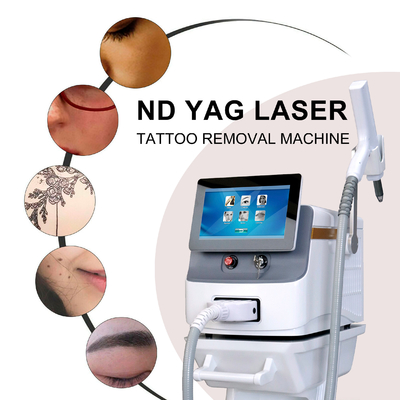 آلة إزالة الشعر بالليزر Nd YAG ذات النبض الطويل المحمولة للتجارة