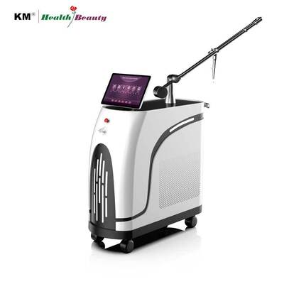 معتمد من قبل المعهد الأوروبي للاختراع (CE) Q Switched Picosecond Nd Yag Laser Machine Long Pulse Picolaser 1064 532 755 650 585 قناع تكنولوجيا التيار الدقيق