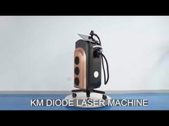 KM Laser Beauty Depilation Diodo 4 Wave Diodes 808nm إزالة الشعر بالليزر 755 808 1064 Ice Platinum